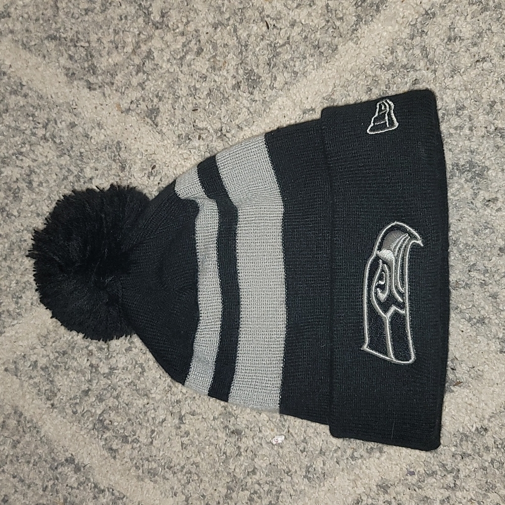 Seahawks Pom Beanie